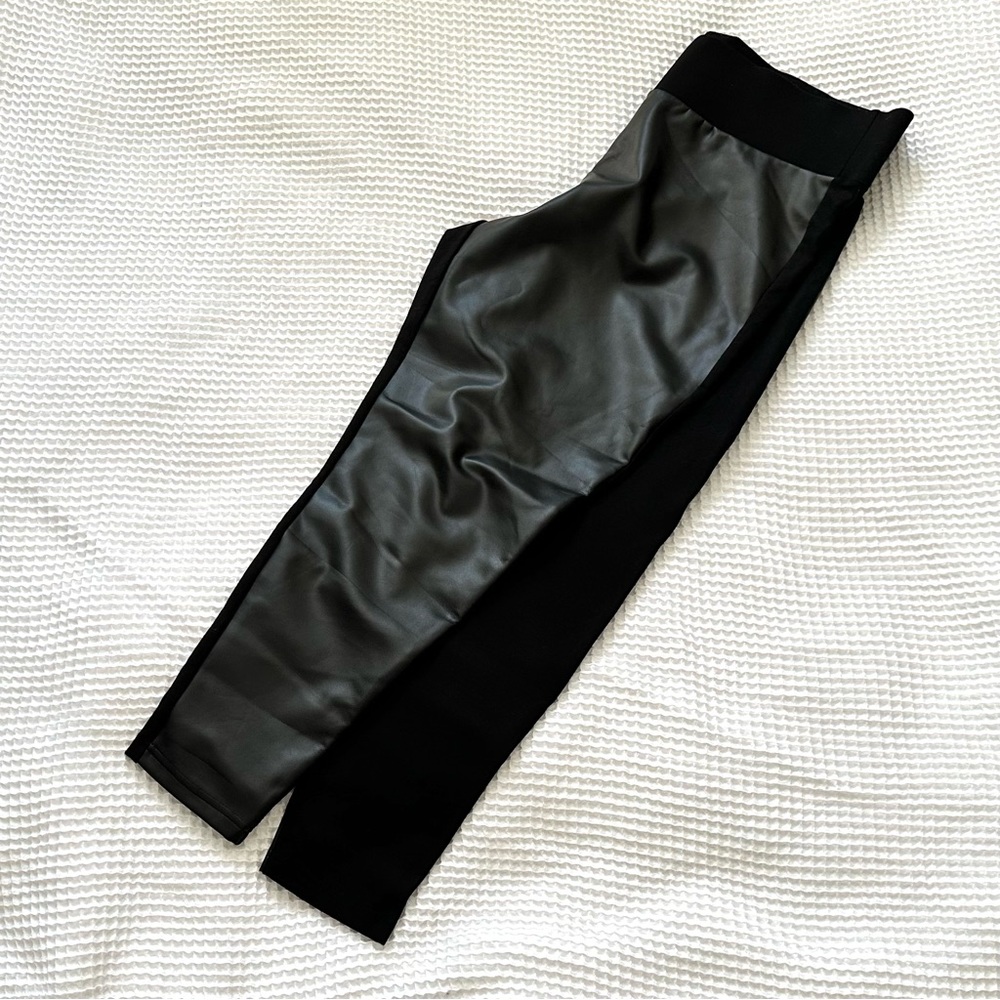Torrid Faux leather leggings size 2 similar to 2X